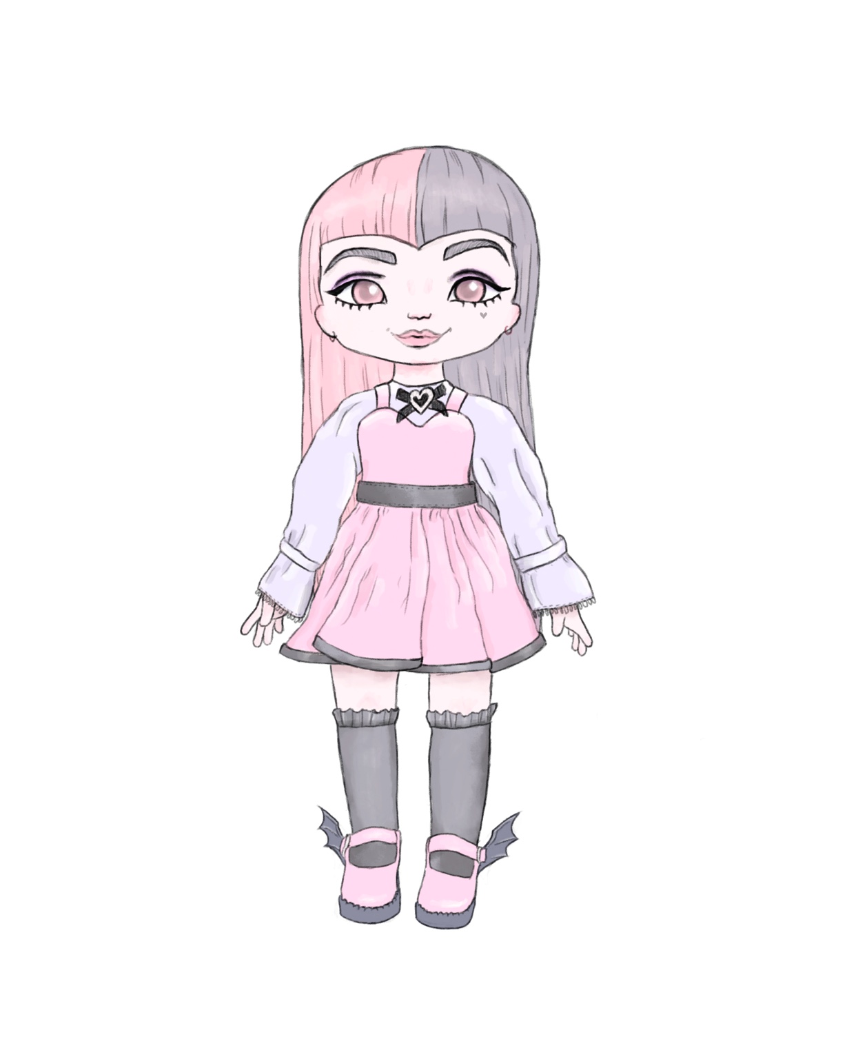 Draculaura character illustration