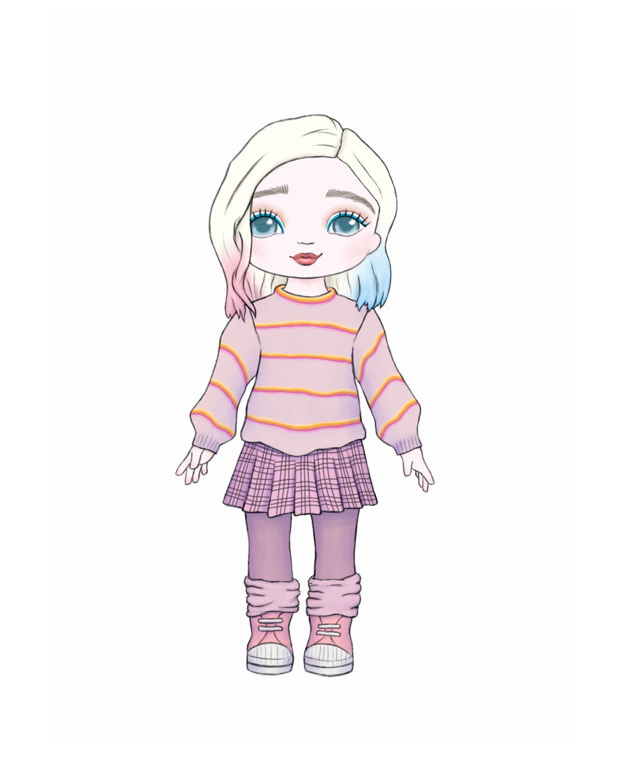 Enid character illustration